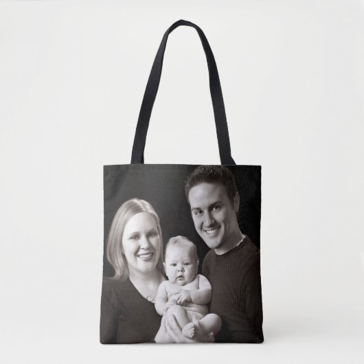 Personalisierte Gewohnheit Ihr eigenes Foto u. Tasche (Vorderseite)