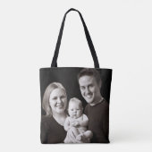 Personalisierte Gewohnheit Ihr eigenes Foto u. Tasche (Rückseite)