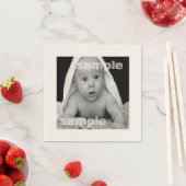 PERSONALISIERTE Gewohnheit Serviette (Beispiel)