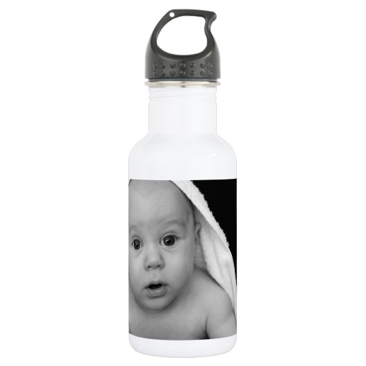 PERSONALISIERTE Gewohnheit Trinkflasche (Vorderseite)
