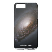 Personalisierte gewundene Galaxie Case-Mate iPhone Hülle (Rückseite)