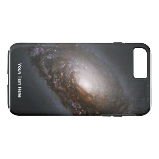 Personalisierte gewundene Galaxie Case-Mate iPhone Hülle (Rückseite (Horizontal))