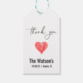 Personalisierte Gift-Tags Geschenkanhänger