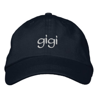 Personalisierte "Gigi" bestickte Baseballkappe