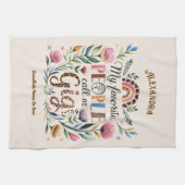 ❤️ Personalisierte GIGI-Geschenke Hinzufügen von G Geschirrtuch (Horizontal)