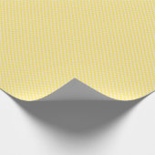 Personalisierte Gingham-Geschenkanhänger Geschenkpapier (Ecke)