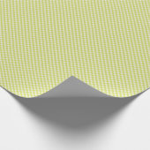 Personalisierte Gingham-Geschenkanhänger Geschenkpapier (Ecke)