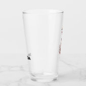 Personalisierte Giraffe Art Glas (Rechts)