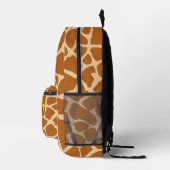 personalisierte Giraffe Bedruckter Rucksack (Rechts)