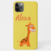 Personalisierte Giraffe Case-Mate iPhone Hülle (Rückseite)