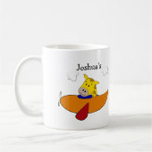 Personalisierte Giraffe Kaffeetasse (Links)