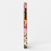 Personalisierte Giraffe mit Hübschen rosa Blume Case-Mate iPhone Hülle (Hinten/Links)