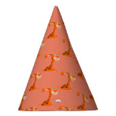 Personalisierte Giraffe Partyhütchen (Rechts)