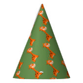 Personalisierte Giraffe Partyhütchen (Links)