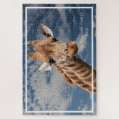 Personalisierte Giraffe Riesig Puzzle (Vertikal)