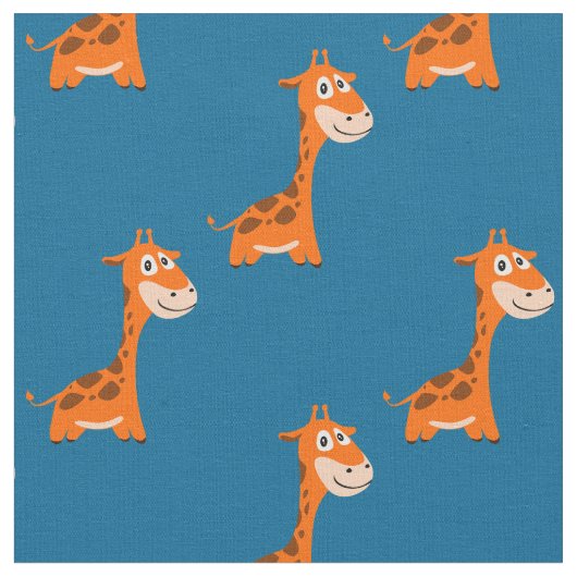 Personalisierte Giraffe Stoff (Nahaufnahme)