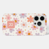 Personalisierte Girl-farbige Blume Muster Case-Mate iPhone Hülle (Rückseite (Horizontal))