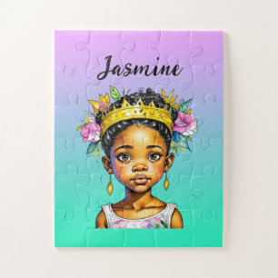 Personalisierte Girl-Prinzessin Puzzle