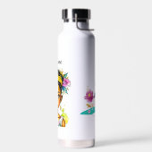 Personalisierte Girl-Prinzessin Trinkflasche (Links)