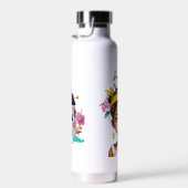 Personalisierte Girl-Prinzessin Trinkflasche (Rechts)