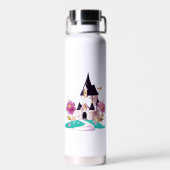 Personalisierte Girl-Prinzessin Trinkflasche (Rückseite)