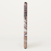 Personalisierte Girl Rose Gold Glitzer Glitzern Na Case-Mate iPhone Hülle (Hinten/Rechts)