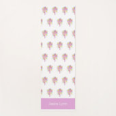 Personalisierte Girls Christliche Wasserfarbe Kreu Yogamatte (Vorderseite)