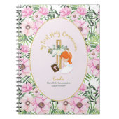 Personalisierte Girls Prayer Journal oder Bible St Notizblock (Vorderseite)
