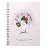 Personalisierte Girls Prayer Journal oder Bible St Notizblock (Vorderseite)
