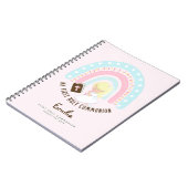 Personalisierte Girls Prayer Journal oder Bible St Notizblock (Linke Seite)