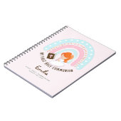 Personalisierte Girls Prayer Journal oder Bible St Notizblock (Linke Seite)