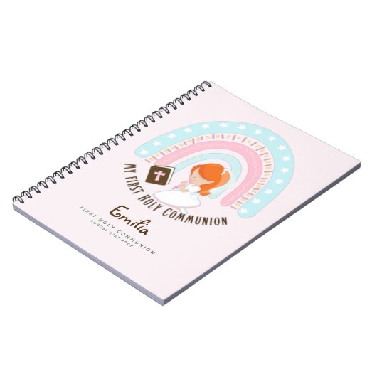Personalisierte Girls Prayer Journal oder Bible St Notizblock (Linke Seite)