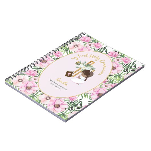 Personalisierte Girls Prayer Journal oder Bible St Notizblock (Linke Seite)