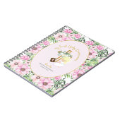 Personalisierte Girls Prayer Journal oder Bible St Notizblock (Linke Seite)