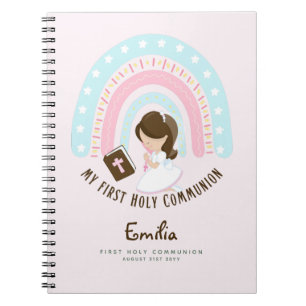 Personalisierte Girls Prayer Journal oder Bible St Notizblock