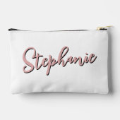 Personalisierte Girls Reisen billiger als Therapie Zubehörtasche (Rückseite)