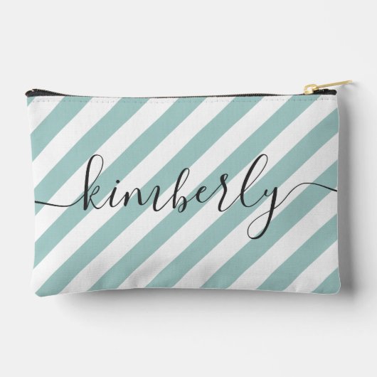 Personalisierte Girls Reisen billiger als Therapie Zubehörtasche (Rückseite)