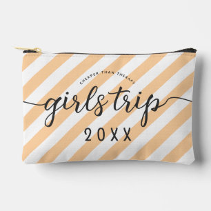 Personalisierte Girls Reisen billiger als Therapie Zubehörtasche