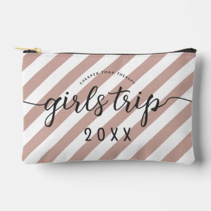 Personalisierte Girls Reisen billiger als Therapie Zubehörtasche