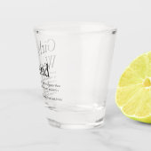 Personalisierte Girls-Wochenenddefinition Schnapsglas (Rechts)
