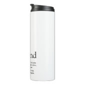 Personalisierte Girls-Wochenenddefinition Thermosbecher (Nach rechts gedreht)