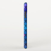 Personalisierte Girly Mermaid-Skalen iPhone Hülle (Rechte Seite)