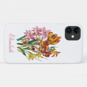 Personalisierte Gladiolen Case-Mate iPhone Hülle (Rückseite (Horizontal))