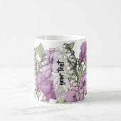 Personalisierte Gladiolen Kaffeetasse (Mittel)