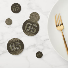 Personalisierte glamouröse Tafel Konfetti 65.