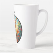 Personalisierte Glass Giraffe Milchtasse (Rechts)