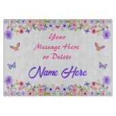 Personalisierte Glasschneidplatten für die Mama, O Schneidebrett (Vorderseite)