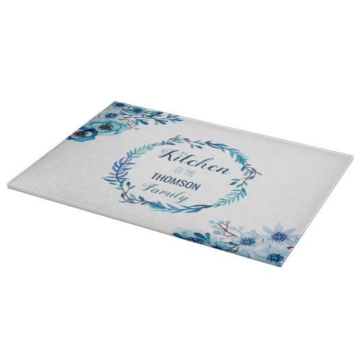 Personalisierte Glasverpackung Hinzufügen Schneidebrett (Ecke)