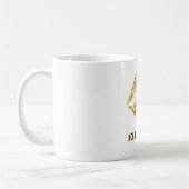 Personalisierte Glitzer Lippen Kaffeetasse (Links)