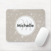 Personalisierte Glitzern im nächtlichen Himmel Mousepad (Mit Mouse)